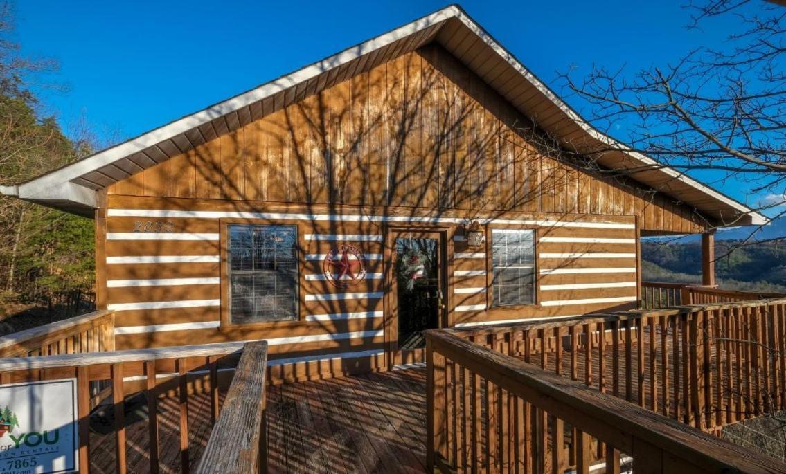 Smoky View With A Twist Villa Pigeon Forge Exterior foto